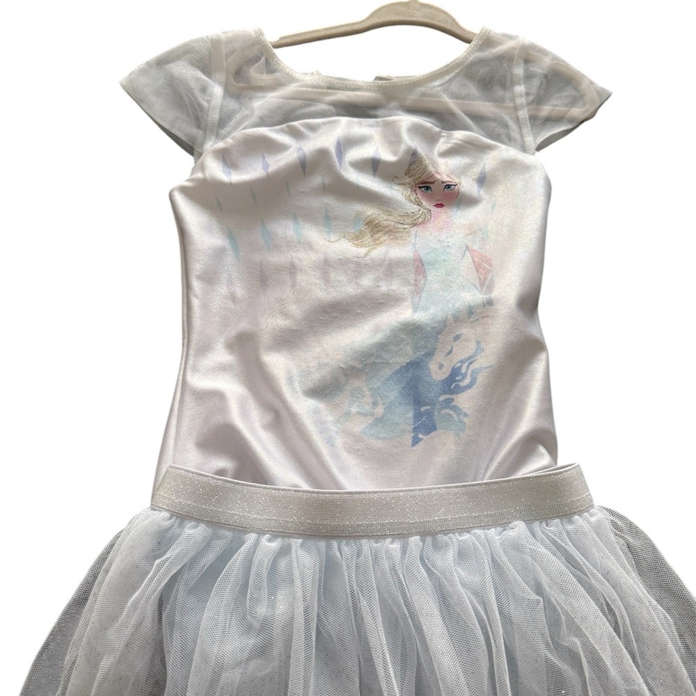 Disney White Superhero Dress with Shimmery Bodice